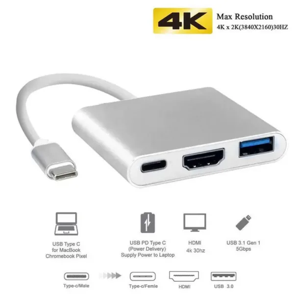 USB-C DIGITAL AV MULTIPORT ADAPTER - Image 2
