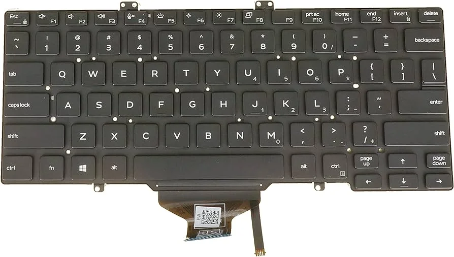 DELL 5400,5401,5411,7400 BACKLIT KEYBOARD